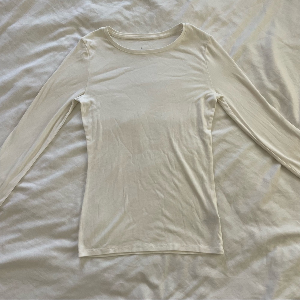White Slim Long Sleeve